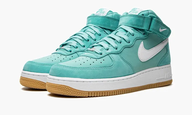 Кроссовки Air Force 1 Mid «Washed Teal» lightBlue
