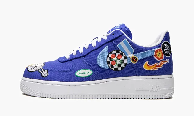 Кроссовки Air Force 1 «Los Angeles» синий