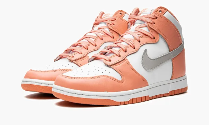 Кроссовки Nike Dunk High WMNS «Salmon» оранжевый