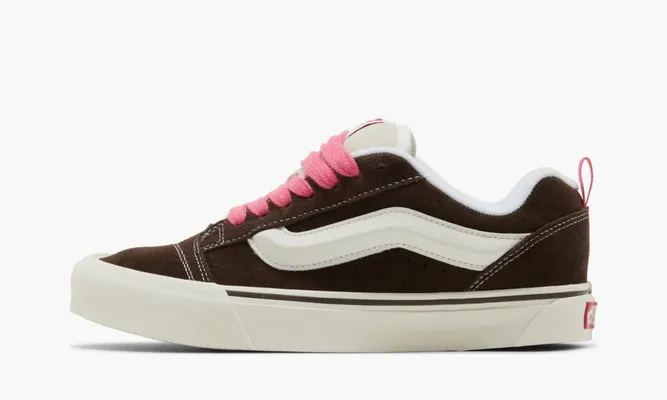 Кроссовки Vans Knu Skool «Retro Color - Brown» коричневый
