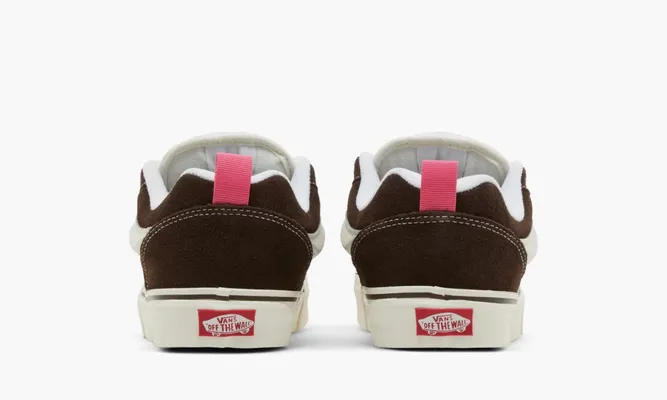 Кроссовки Vans Knu Skool «Retro Color - Brown» коричневый