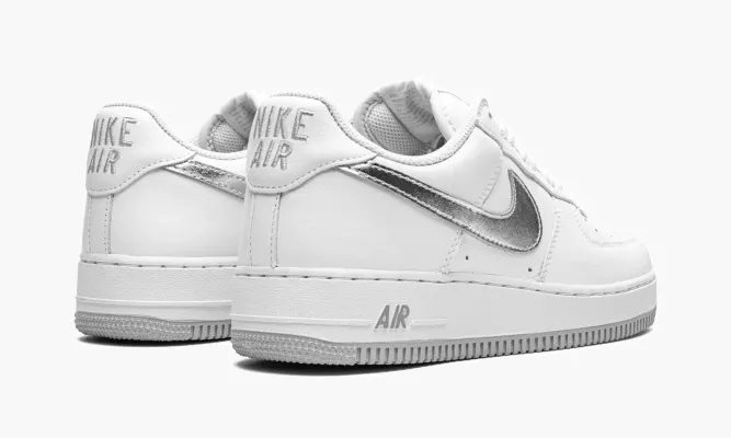 Кроссовки Air Force 1 Low «Silver Swoosh» белый