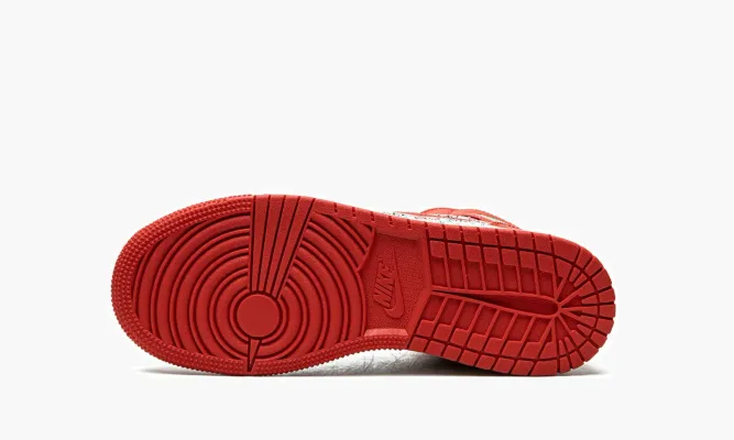 Кроссовки Air Jordan 1 Mid «Ugly Christmas Sweater» белый