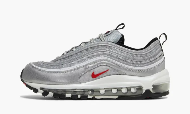 Кроссовки Nike Wmns Air Max 97 OG «Silver Bullet» серебряный