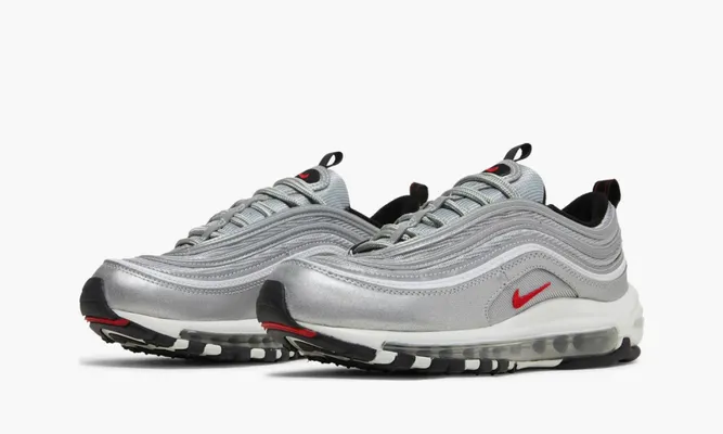 Кроссовки Nike Wmns Air Max 97 OG «Silver Bullet» серебряный