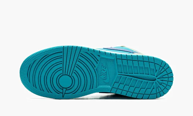 Кроссовки Air Jordan 1 Low SE GS «Aquatone Concord» черный