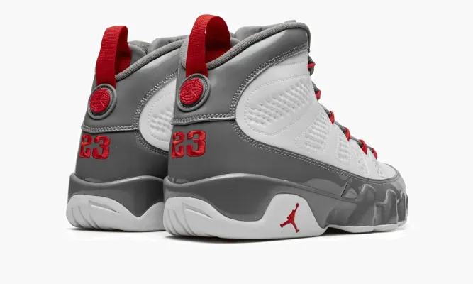 Кроссовки Air Jordan 9 «Fire Red» белый