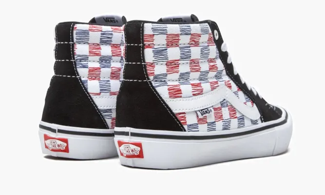 Кроссовки Vans Sk8-hi «Sketched Checkerboard» разноцветный
