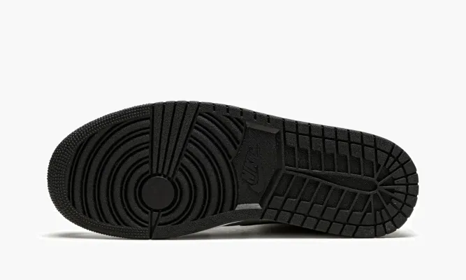 Кроссовки Air Jordan 1 Mid «Shadow Red» черный