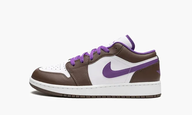 Кроссовки Air Jordan 1 Low «Palomino / Wild Berry» коричневый