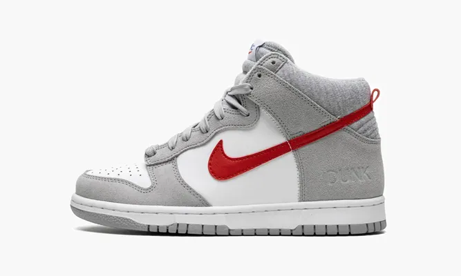 Кроссовки Nike Dunk HI SE GS «Athletic Club» серый
