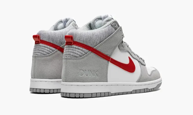 Кроссовки Nike Dunk HI SE GS «Athletic Club» серый