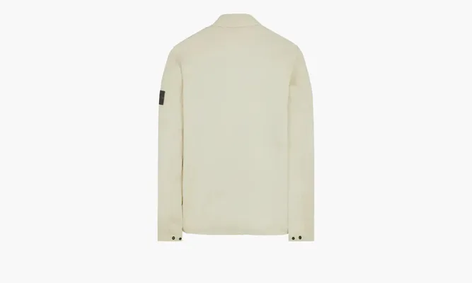 Одежда Stone Island Zip Shirt Jacket «White» белый