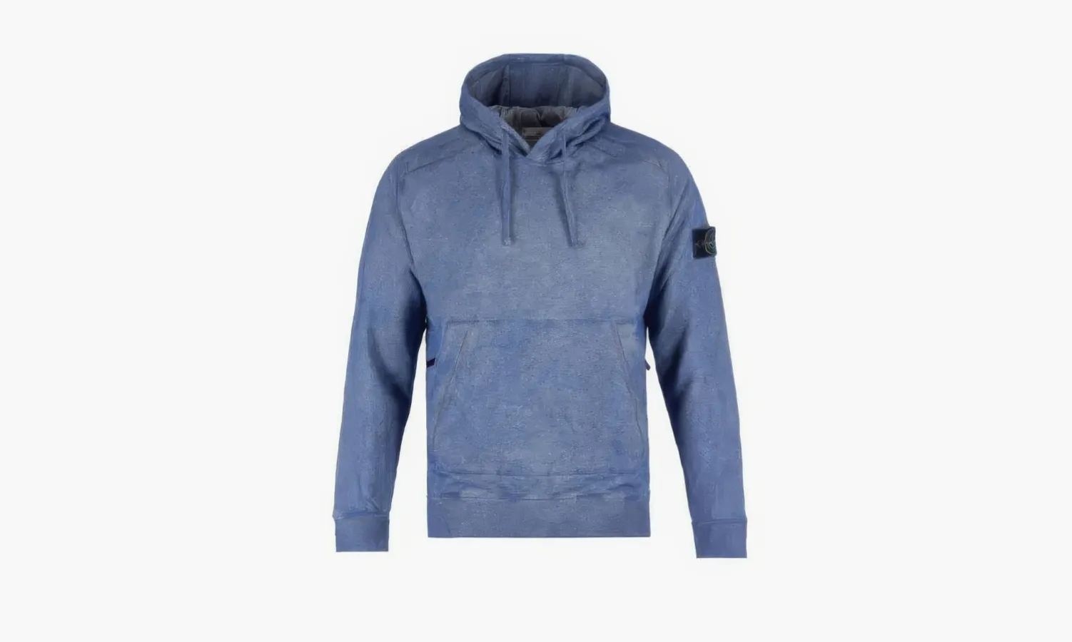 Stone Island Off-dye Hoodie «Blue»