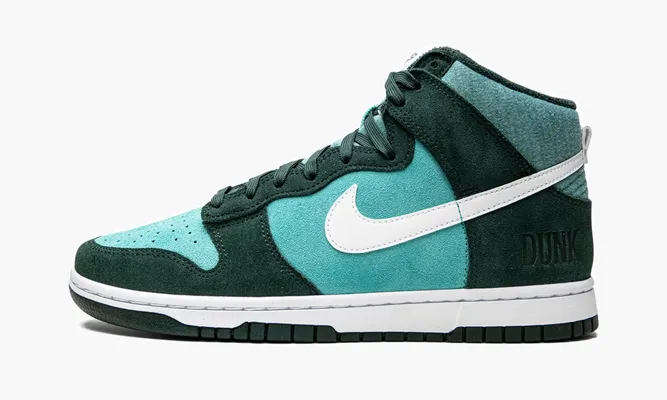 Кроссовки Nike Dunk HI Retro SE «Athletic Club - Pro Green» синий