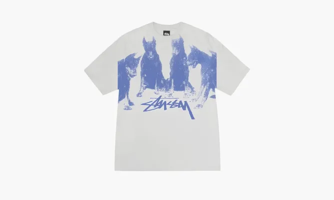 Одежда Stussy Ss24 T-shirt «Blue» фиолетовый