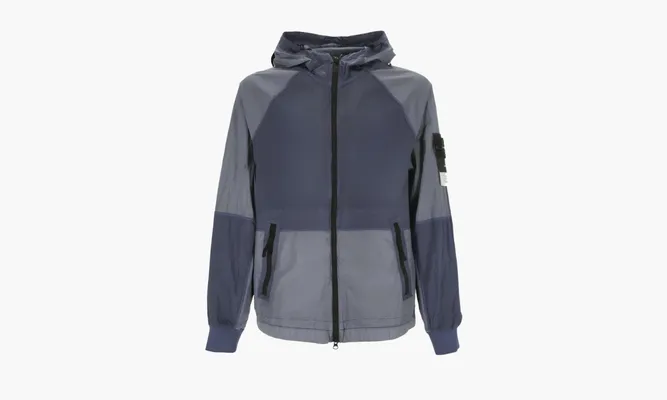 Одежда Stone Island Nylon Metal Watro-tc Hooded Jacket «Blue» синий