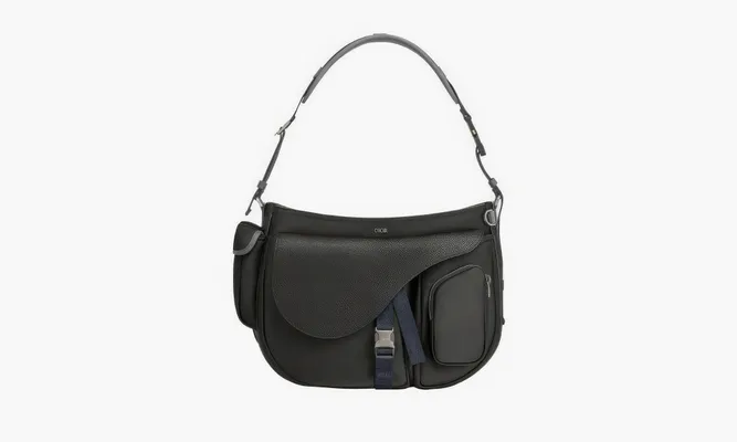 Сумки Dior X Sacai Saddle Soft «Dark Brown Green» зеленый