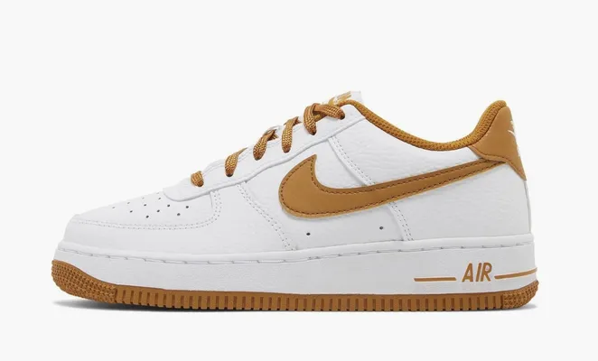 Кроссовки Air Force 1 Low GS «Desert Ochre» белый