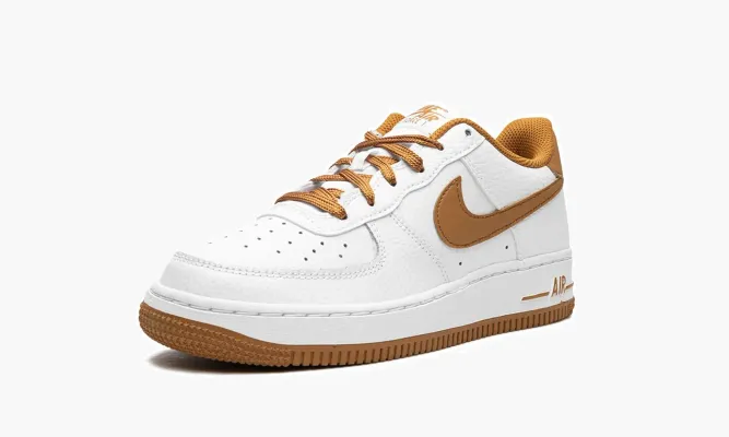 Кроссовки Air Force 1 Low GS «Desert Ochre» белый