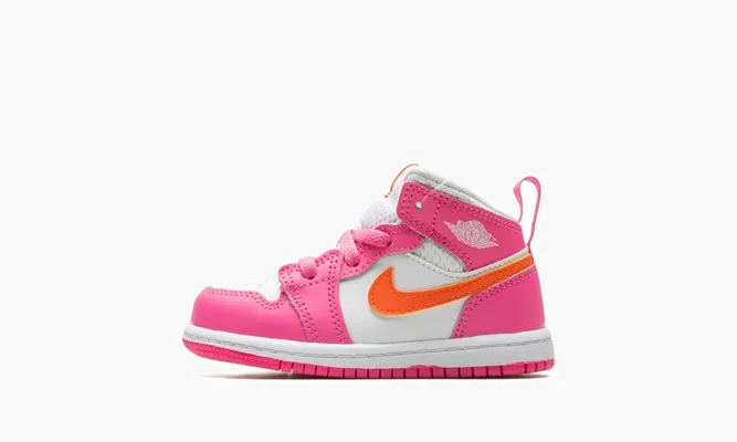 Для самых маленьких Air Jordan 1 Mid TD «Pinksicle» черный