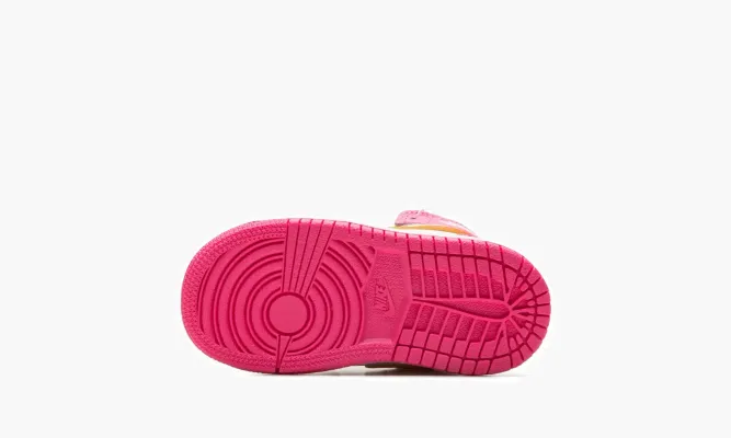 Для самых маленьких Air Jordan 1 Mid TD «Pinksicle» черный