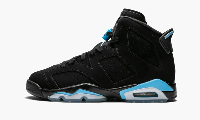Кроссовки Air Jordan 6 Retro Bg «Unc» черный