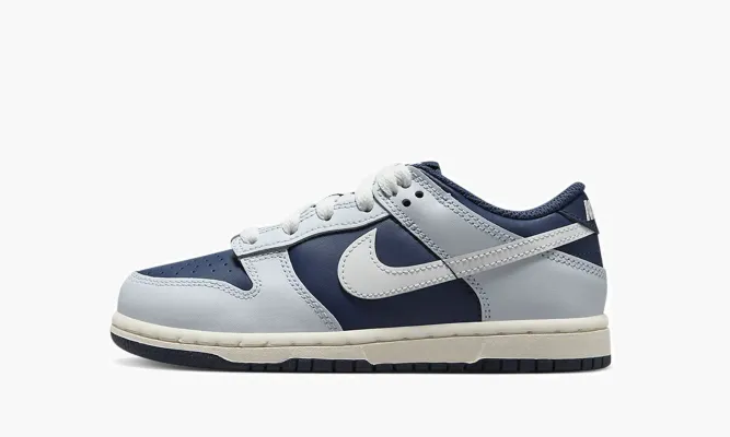 Кроссовки Nike Dunk Low «Football Grey / Midnight Navy» серый