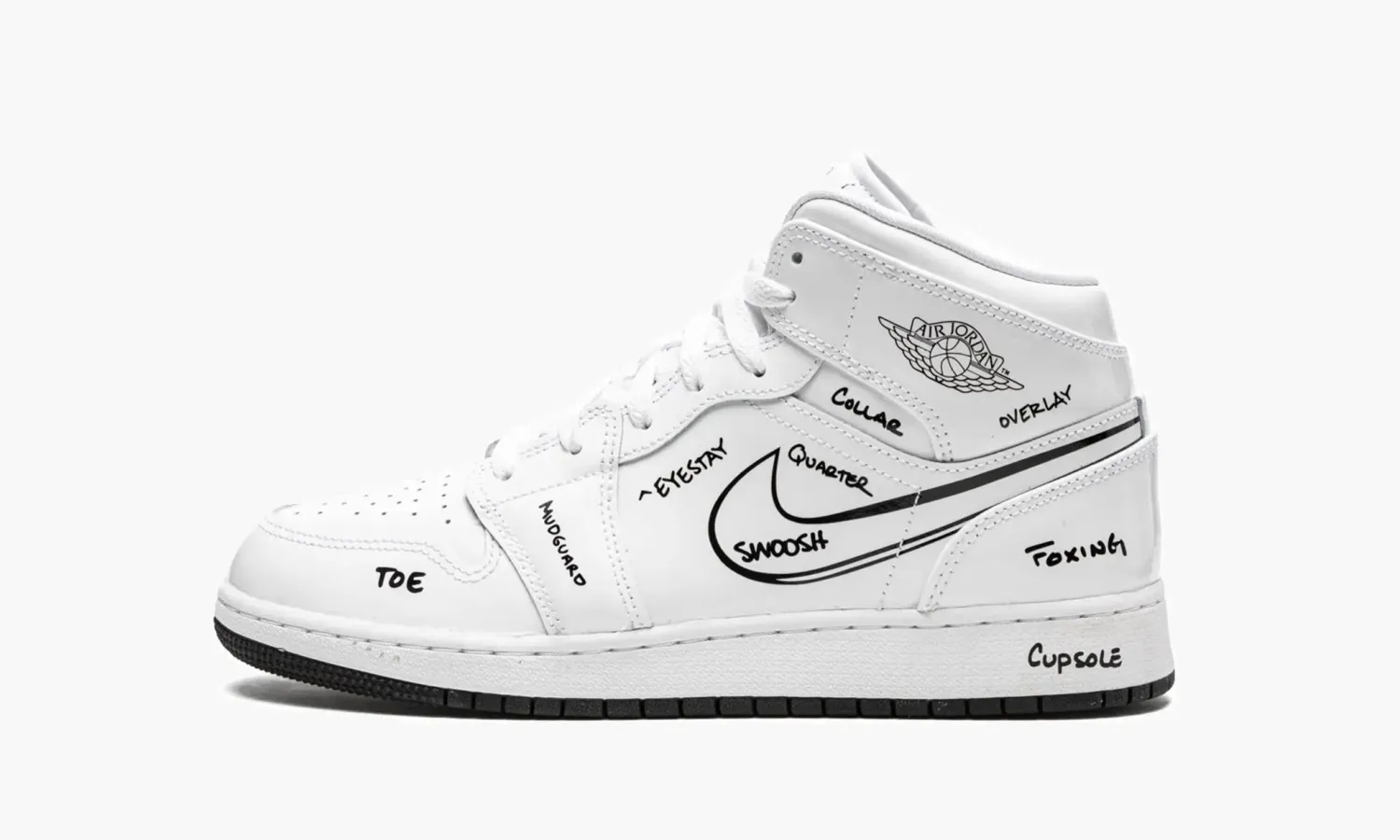 Air Jordan 1 Mid GS «Schematic»