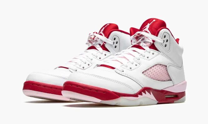 Кроссовки Air Jordan 5 Retro GS «Pink Foam» белый