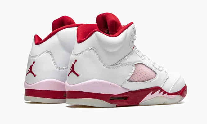 Кроссовки Air Jordan 5 Retro GS «Pink Foam» белый