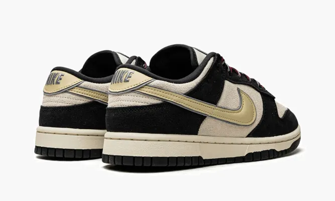 Кроссовки Nike Dunk Low LX WMNS «Black / Cream Suede» бежевый