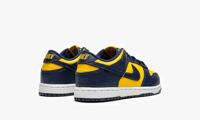 Для самых маленьких Nike Dunk Low PS «Michigan» синий