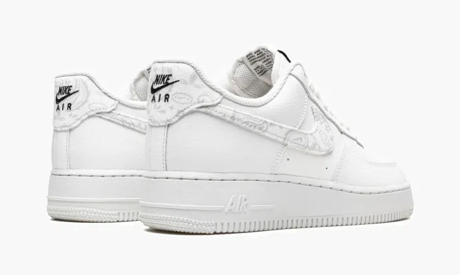 Кроссовки Air Force 1 LO MNS WMNS «White Paisley» белый