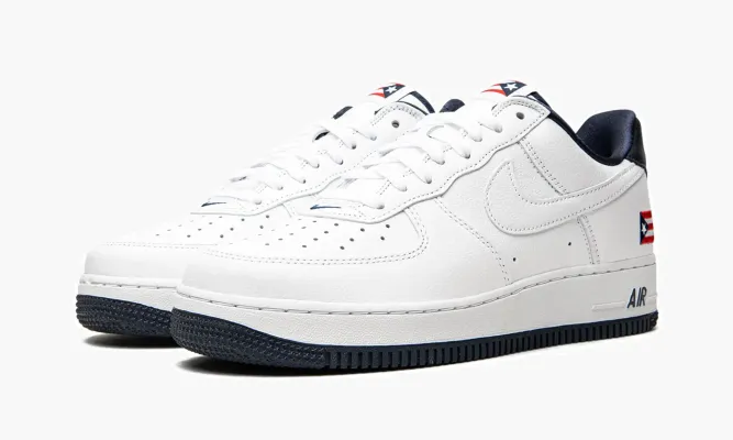 Кроссовки Air Force 1 Low «Puerto Rico» белый