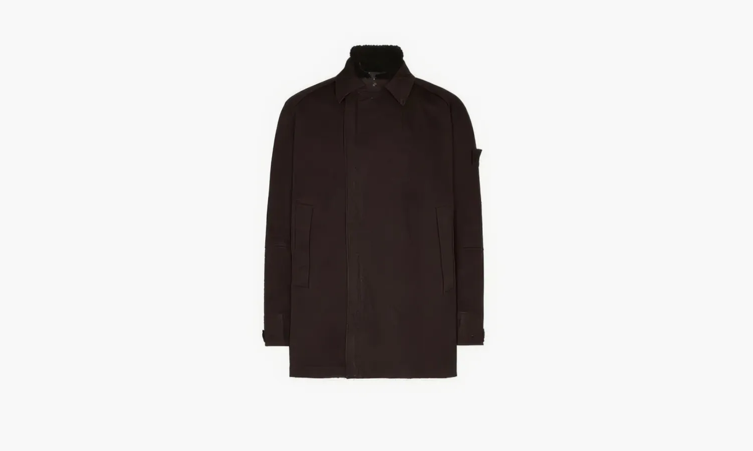 Stone Island Raso Gommato Double «Brown»