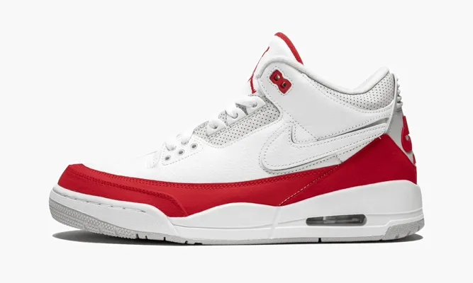 Кроссовки Air Jordan 3 Retro Tinker «Air Max 1 - University Red» белый