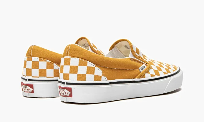 Кроссовки Vans Slip-on желтый,белый