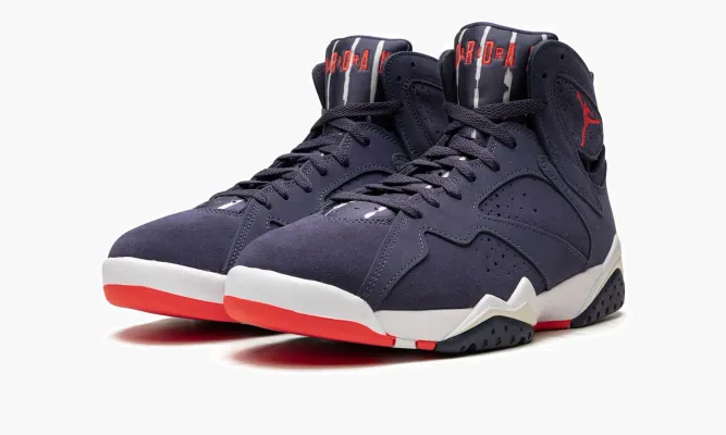 Кроссовки Air Jordan 7 Retro «Quai 54 2022» синий