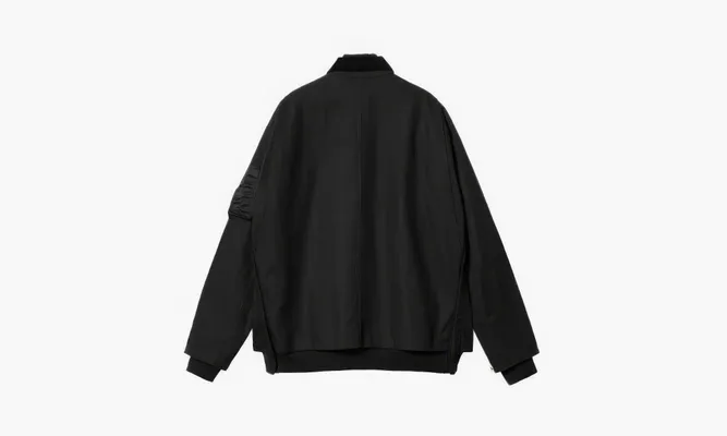 Одежда Sacai X Carhartt WIP FW23 Jacket «Black» черный
