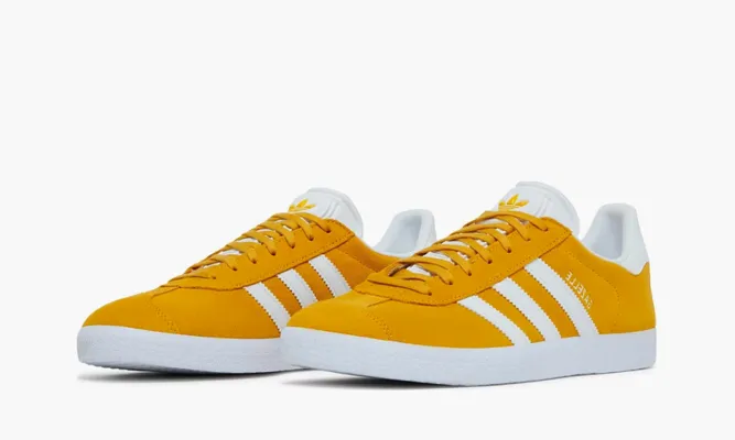 Кроссовки Adidas Gazelle «Crew Yellow» оранжевый