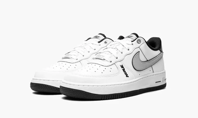 Кроссовки Air Force 1 LV8 GS «Motocross White Grey Black» белый