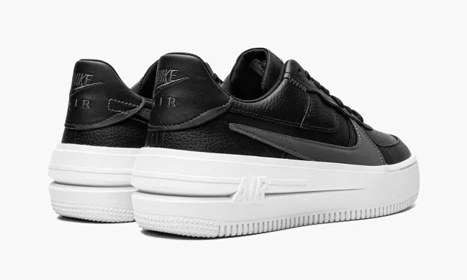 Кроссовки Air Force 1 PLT.AF.ORM MNS WMNS «Black» черный