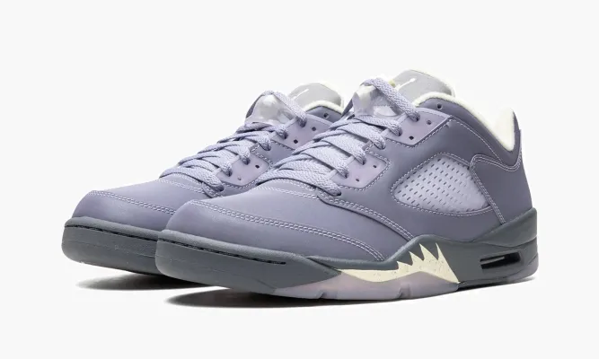Кроссовки Air Jordan 5 Low WMNS «Indigo Haze» серый