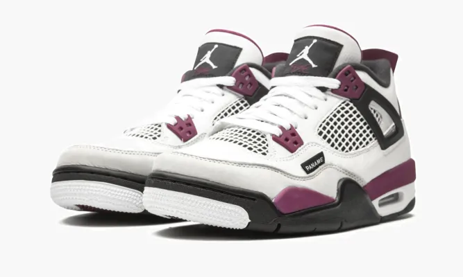 Для самых маленьких Air Jordan 4 Retro GS «Psg - Paris Saint Germain» белый