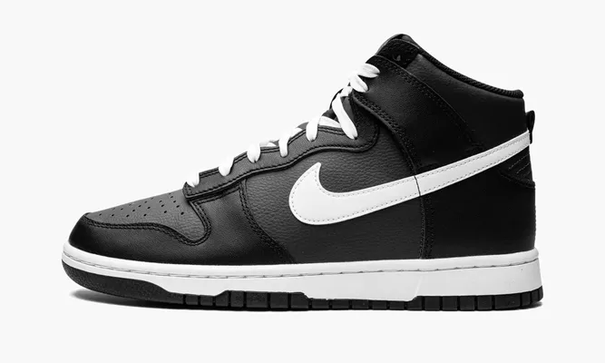 Кроссовки Nike Dunk High «Black / White» черный