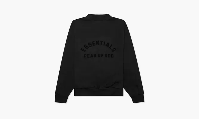 Одежда Fear Of God Essentials Crewneck «Jet Black» черный