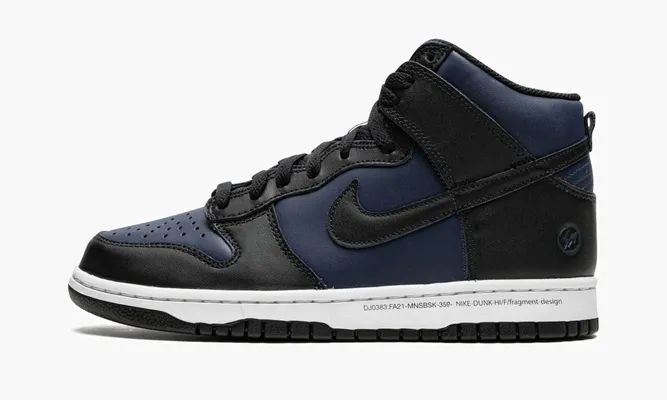 Кроссовки Nike Dunk High «Fragment - Tokyo» черный