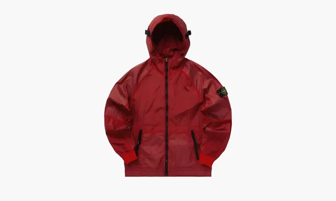 Одежда Stone Island Nylon Metal Watro-tc Hooded Jacket «Red» красный