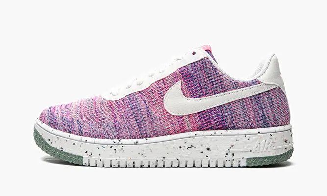 Кроссовки Air Force 1 LO MNS WMNS «Crater Flyknit» розовый